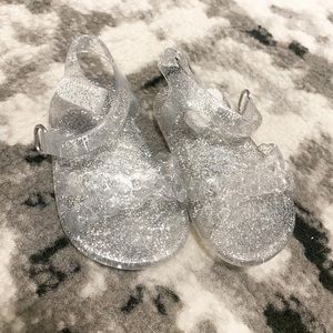 infant clear jelly sandals